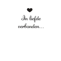 Kaart: 'In liefde verbonden'